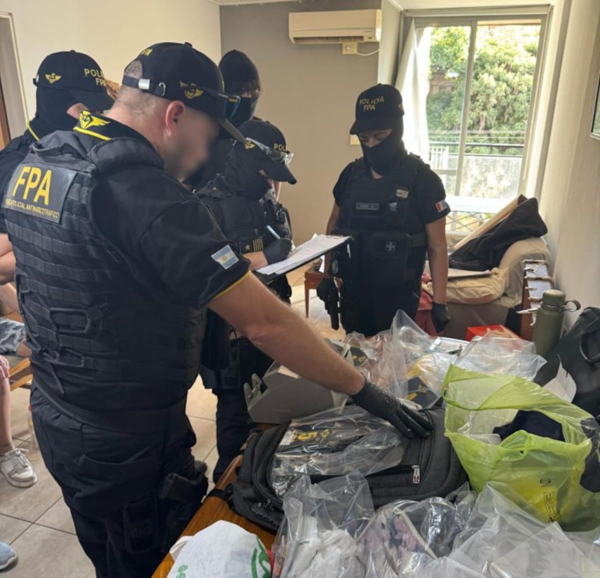 Córdoba. La Fuerza Policial Antinarcotráfico logró desarticular una organización criminal integrada por siete personas mayores de edad. (MPF)