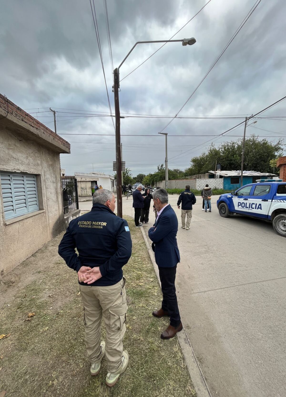 El ministro de Seguridad, Quinteros. (Policía)