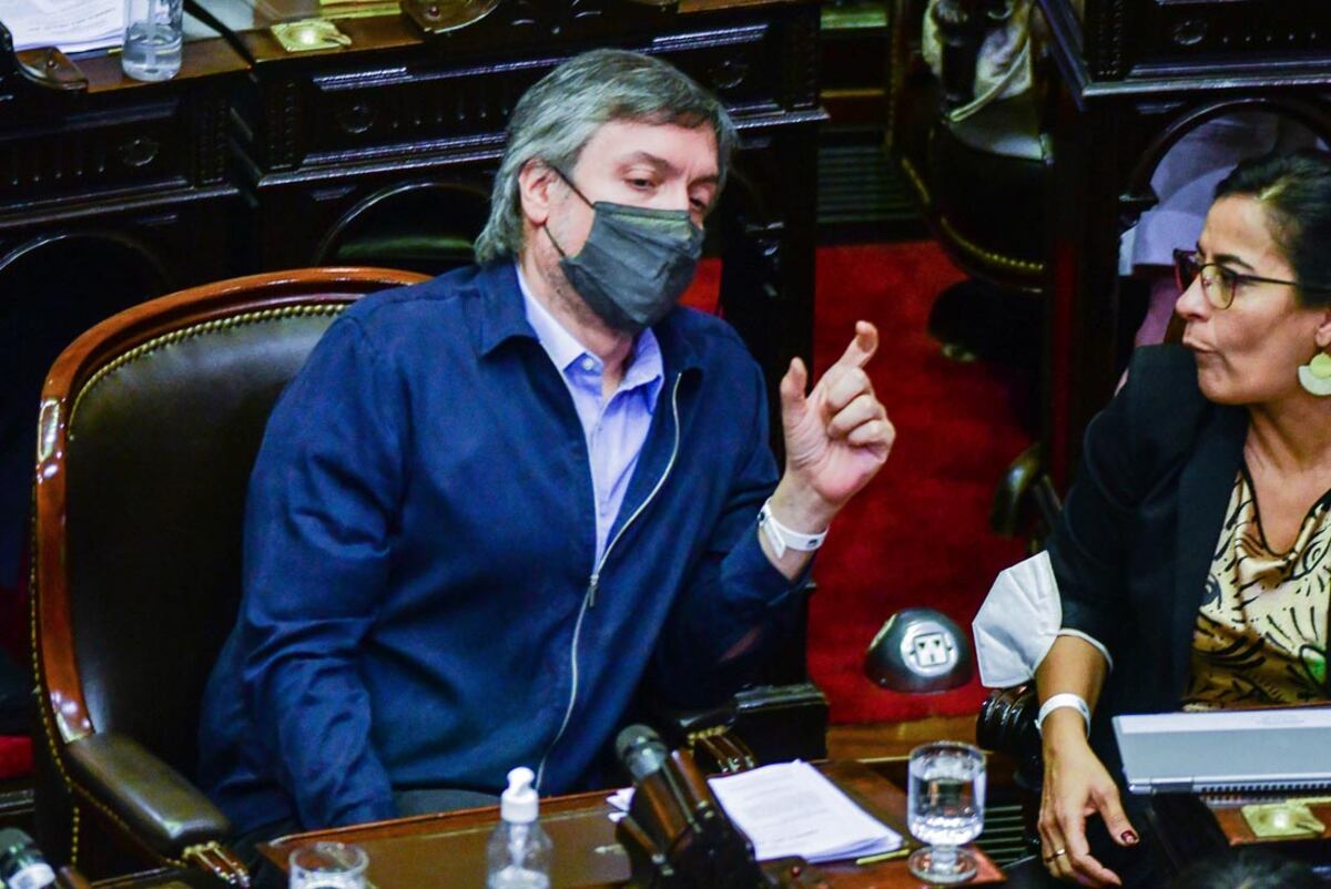 Impacto. La renuncia de Máximo Kirchner a la presidencia del bloque oficialista aún tiene repercusiones políticas en el Frente de Todos. (Federico López Claro / Archivo)