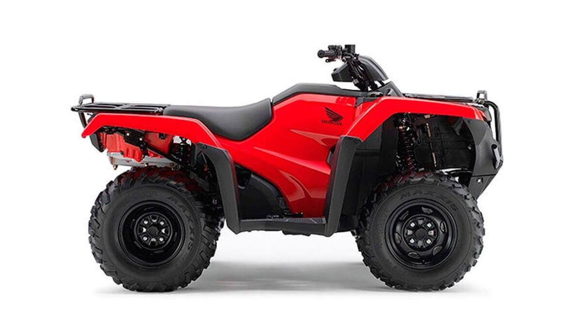 El TRX 420 es un modelo polivalente con buena capacidad de remolque.