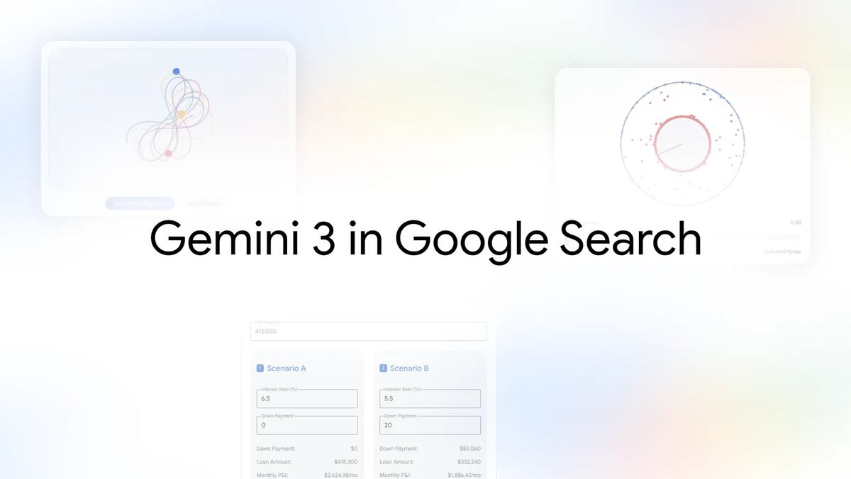 Gemini 3 se incorpora al nuevo buscador.
