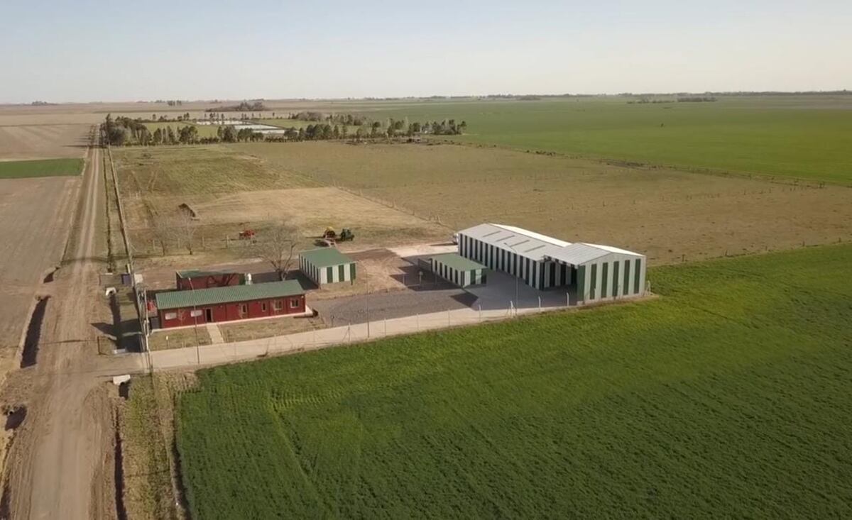 La planta de tratamiento de residuos urbanos de Justiniano Posse: nada que ver con un basural.