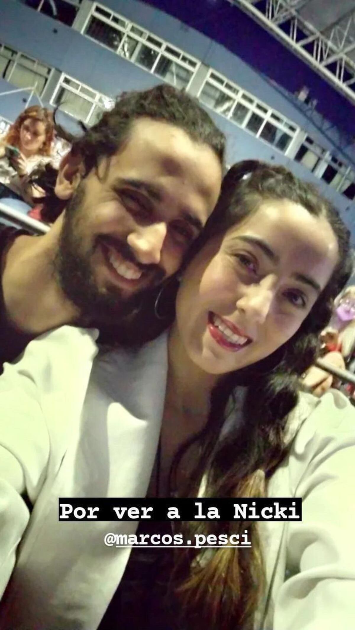 Milagros y Nicolás antes de que su vida cambie para siempre.