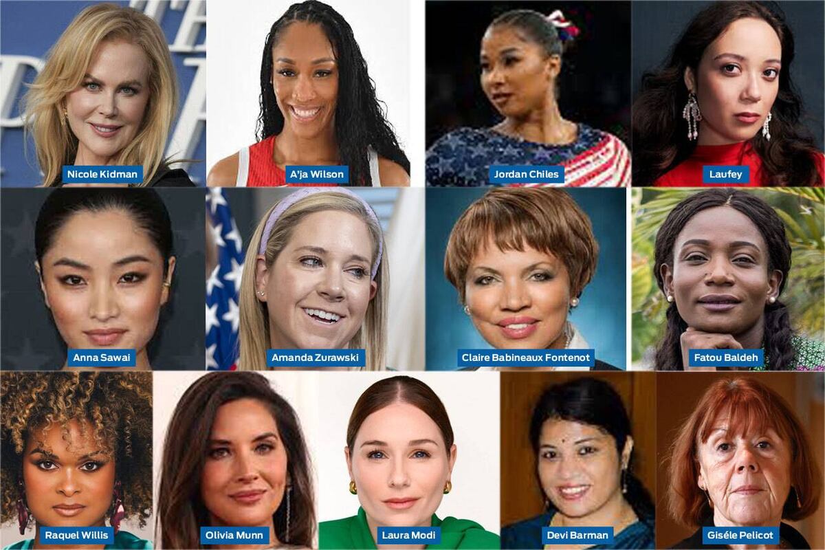Mujeres del año 2025, de la revista Time.