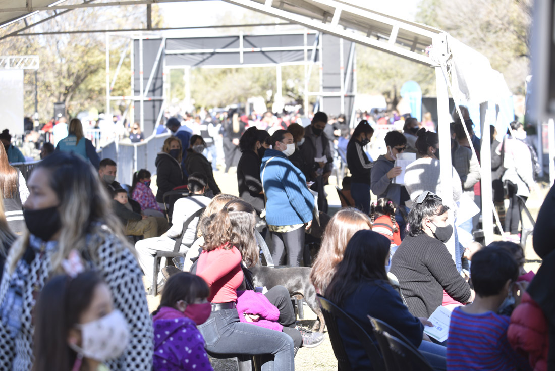 Programa "Nos encontramos en tu barrio". Operativo de Salud en barrio Ituzaingó.
(Ramiro Pereyra)