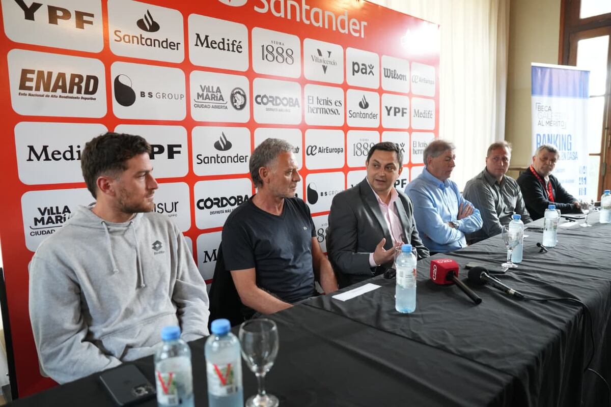 Se presentó el torneo Challenger 75 en Villa Maria