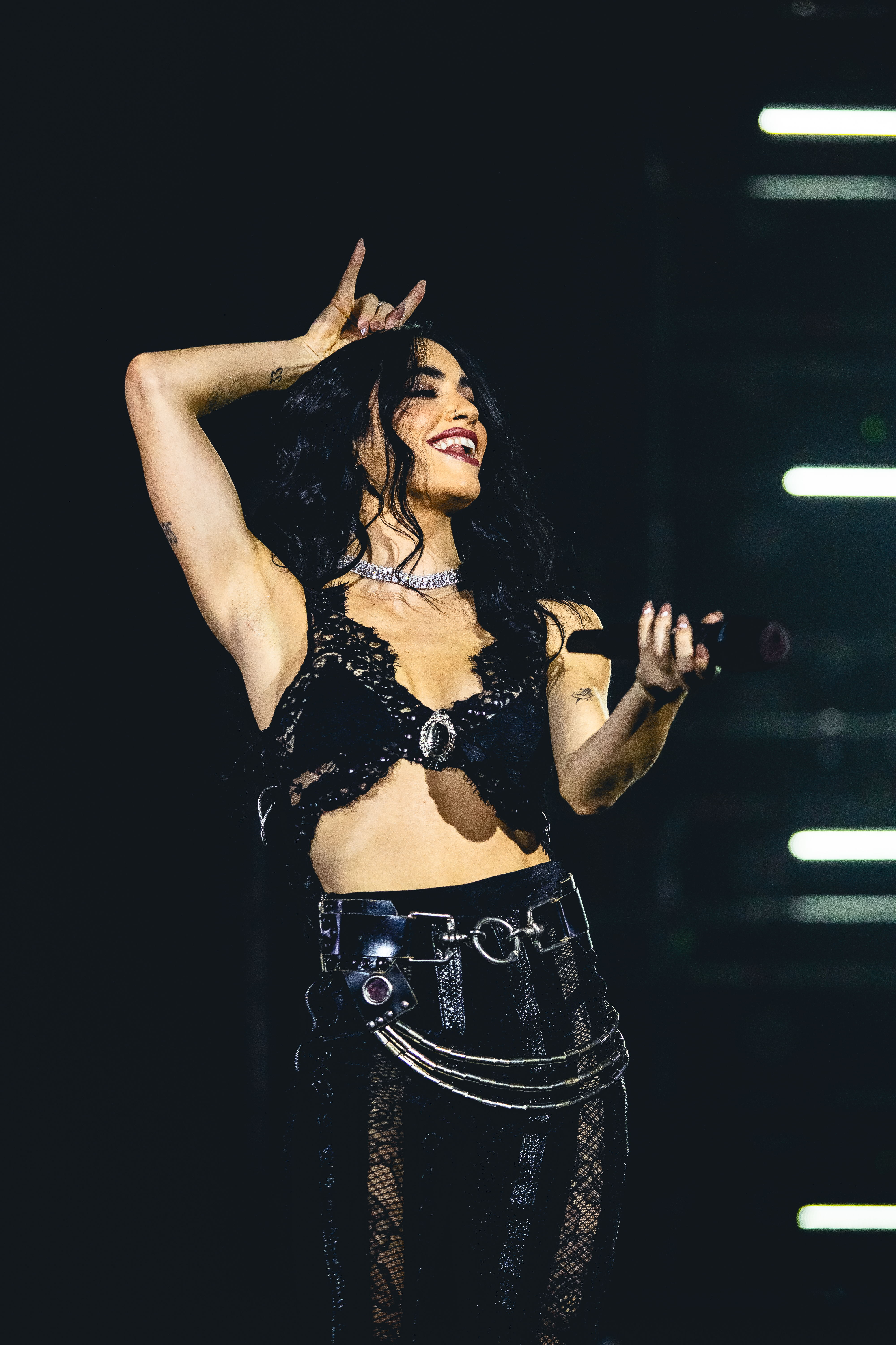 Lali presentó "No vayas a atender cuando el demonio llama" en Córdoba (Cortesía En vivo producciones)