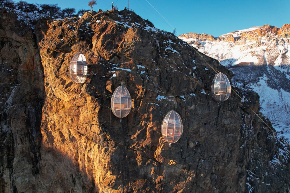 Ovo Patagonia en El Chaltén (foto: gentileza Glamping South)