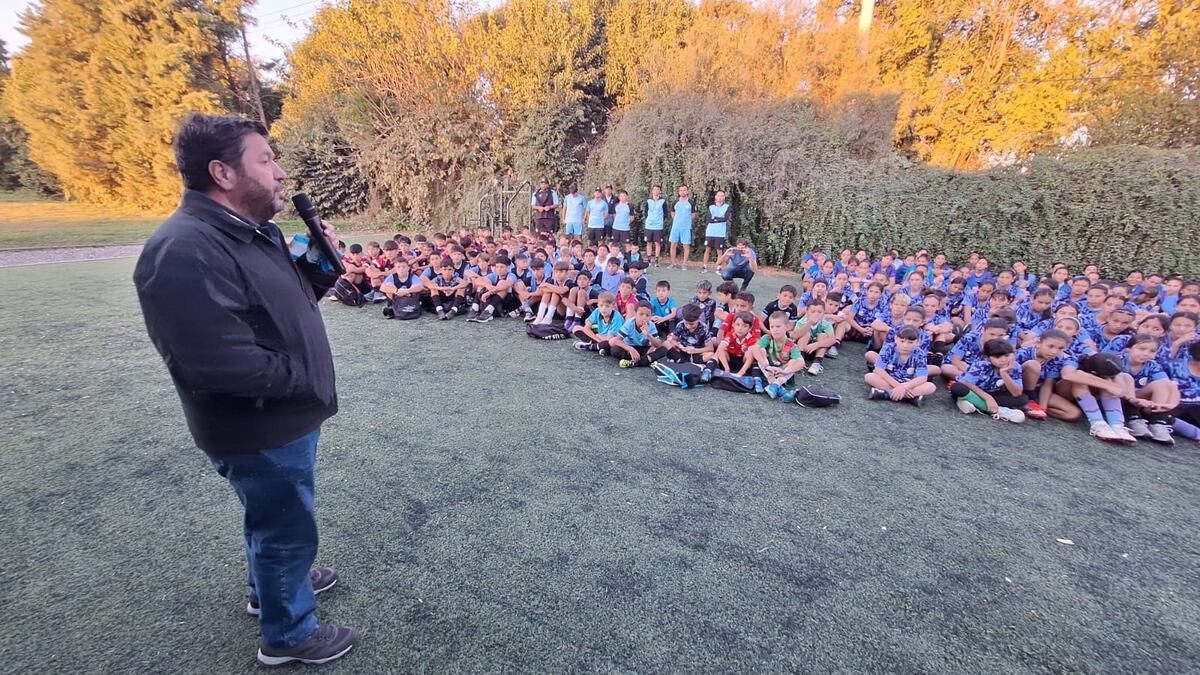Capitanía, la actividad que organiza Belgrano todos los años para las divisiones inferiores del club. (La Voz)