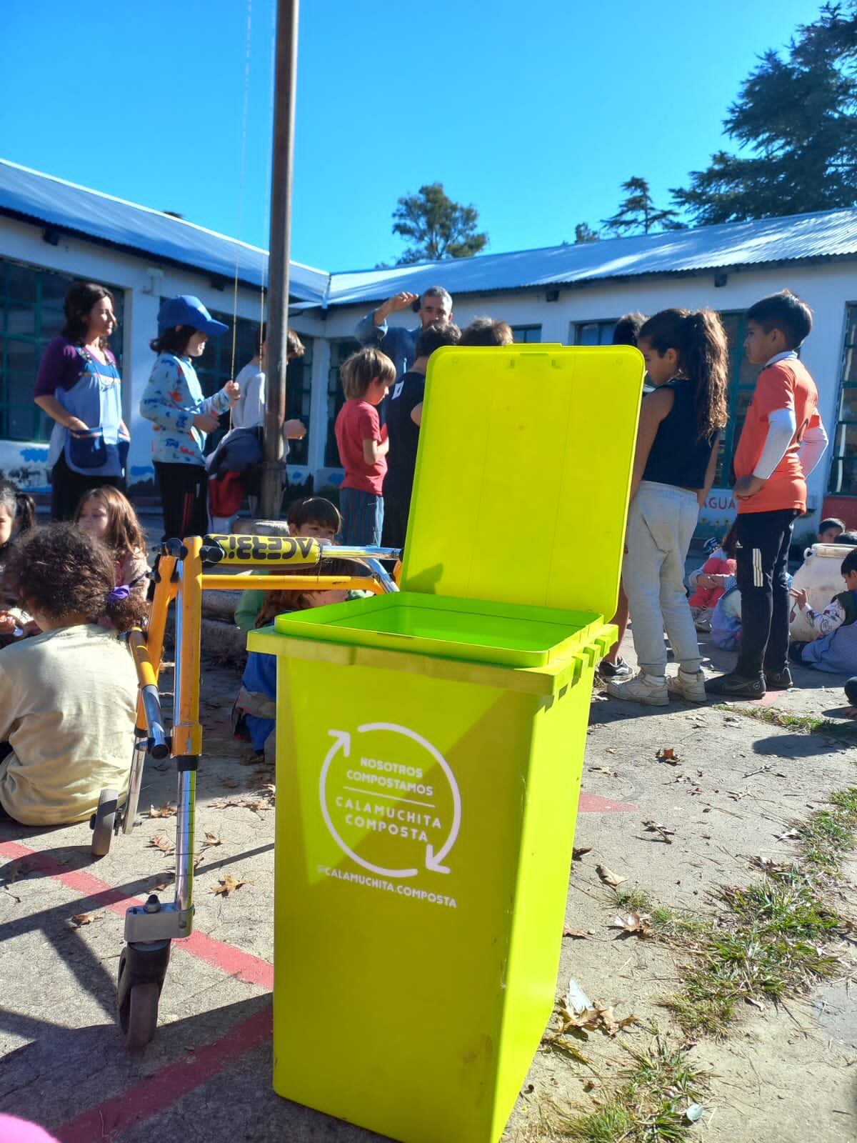 Proyecto de compostaje con residuos orgánicos (Gentileza)