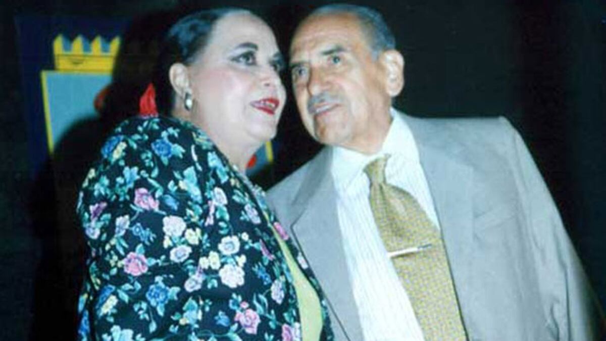 Mercedes "Nina " Aragonés y Carlos "Tata" Juárez.