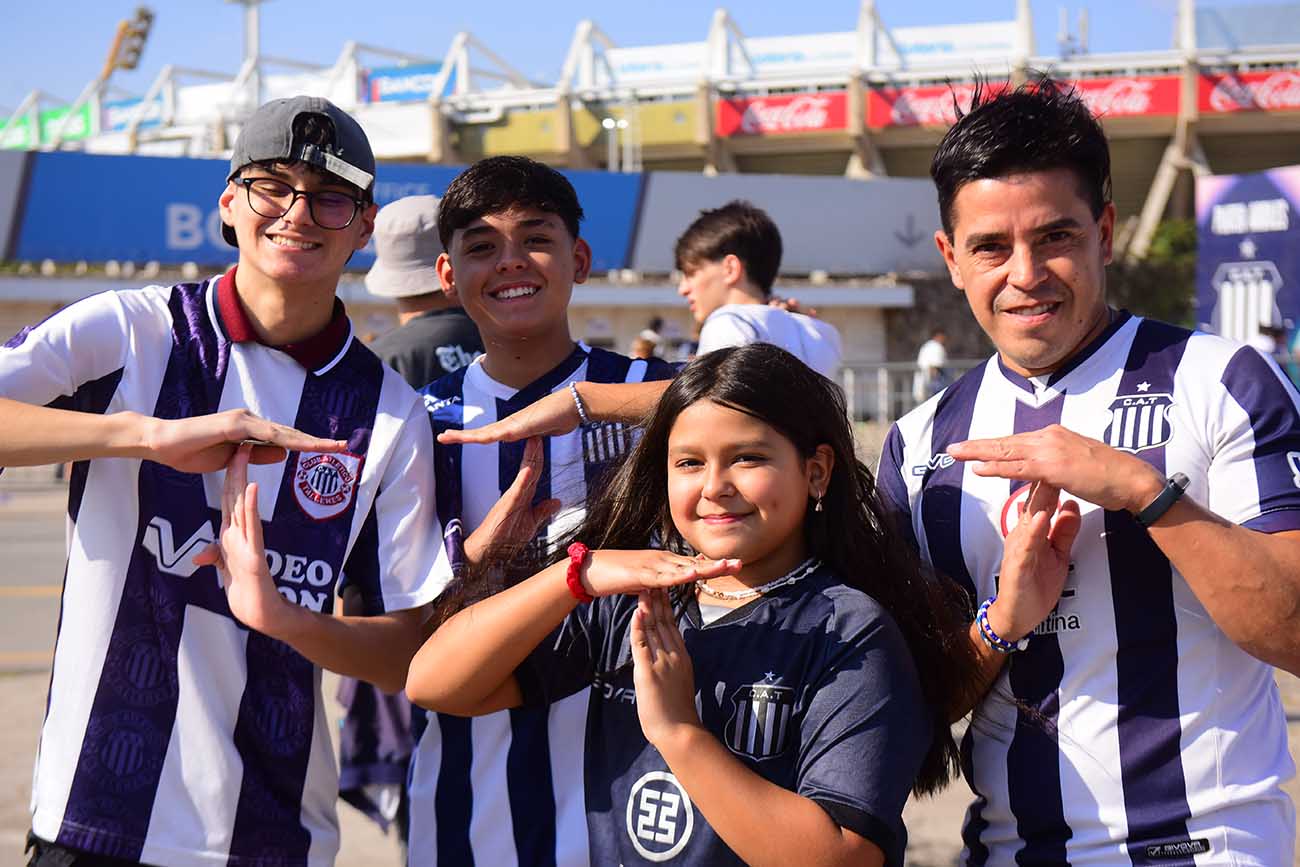 Los hinchas de Talleres dirán presente. (José Gabriel Hernández / La Voz)
