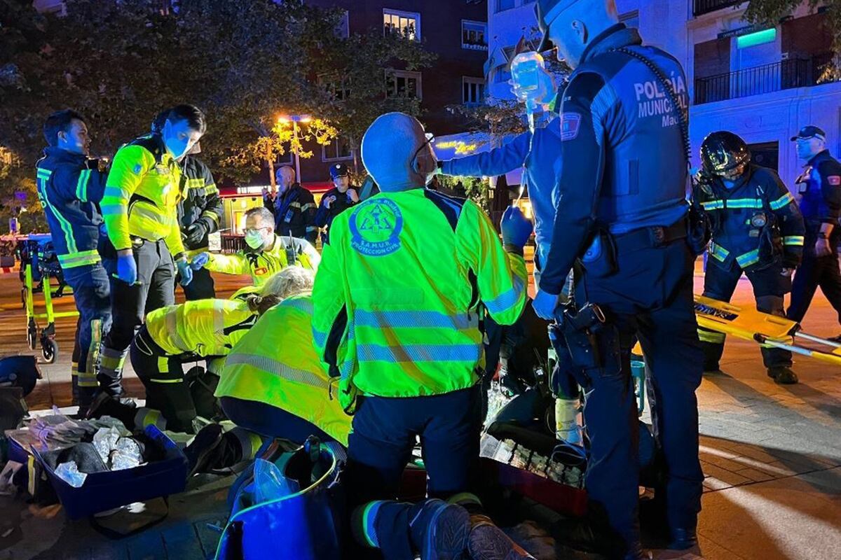 Tragedia en Madrid: dos muertos y diez heridos por incendio en un restaurante provocado por un plato flambeado