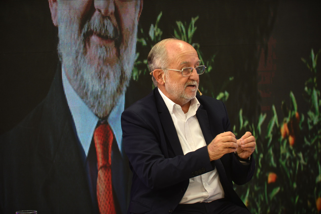 Aurelio García Elorrio en el programa Voz y Voto. (Nicolás Bravo / La Voz)