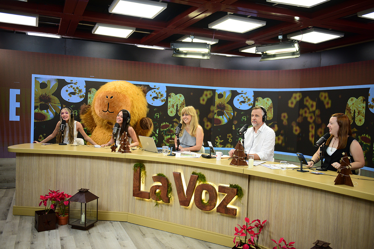 Bandín: El primer grupo de cuarteto infantil en el streaming de La Voz. (José Gabriel Hernández / La Voz)