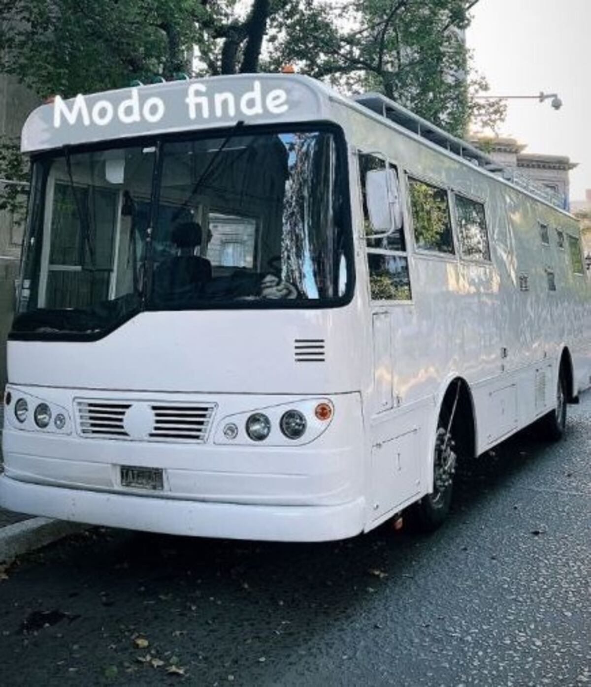 Así es la casa rodante de José Bianco