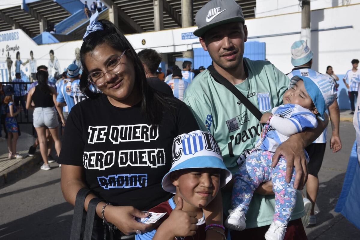 Racing contará con todo el apoyo de su gente en San Luis. (Foto: Ramiro Pereyra).