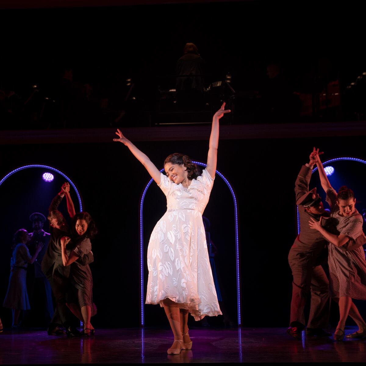 Maia Reficco en el musical "Evita" (Foto: Joan Marcus)