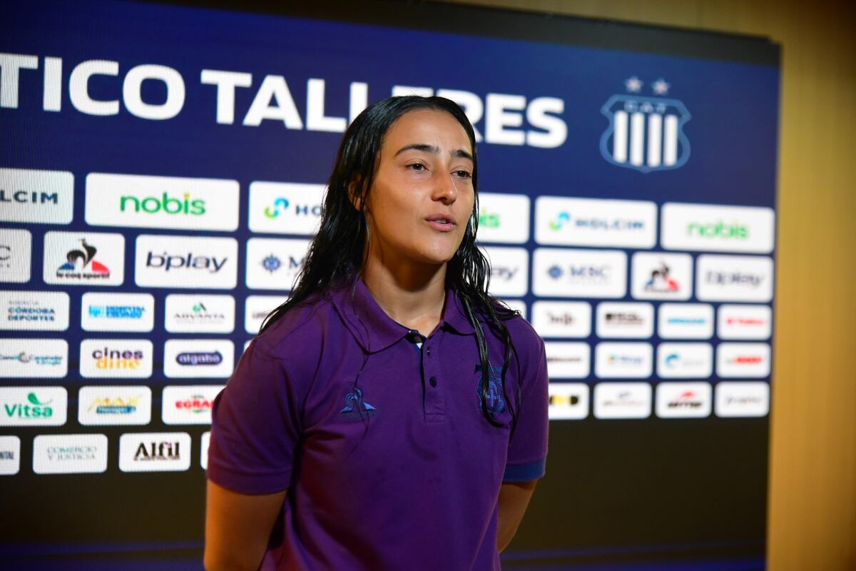 Entrenamiento abierto del equipo femenino de Talleres en el Card. (Jorge Peñalba / La Voz)