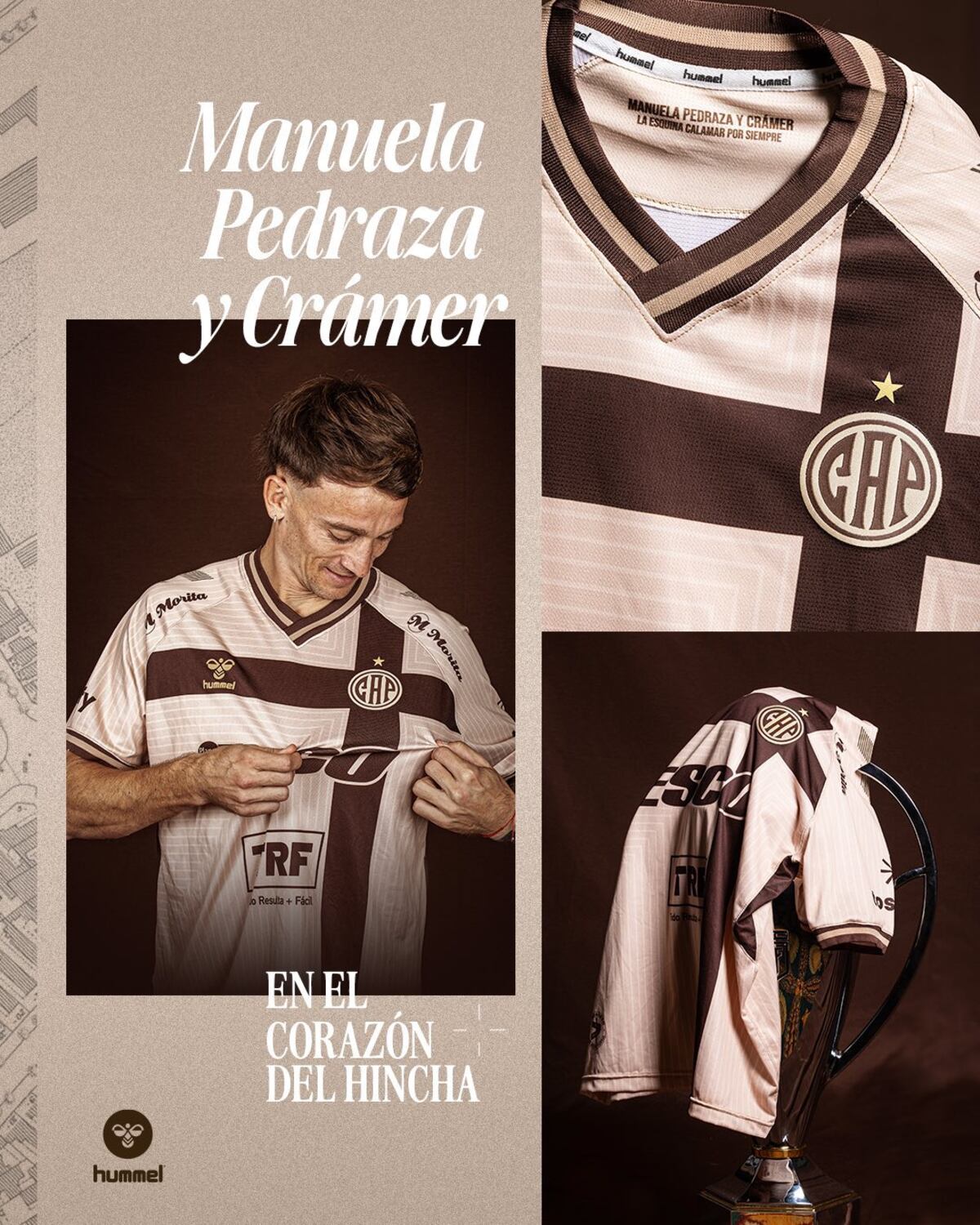 Platense y su camiseta de campeón. (Prensa Platense).