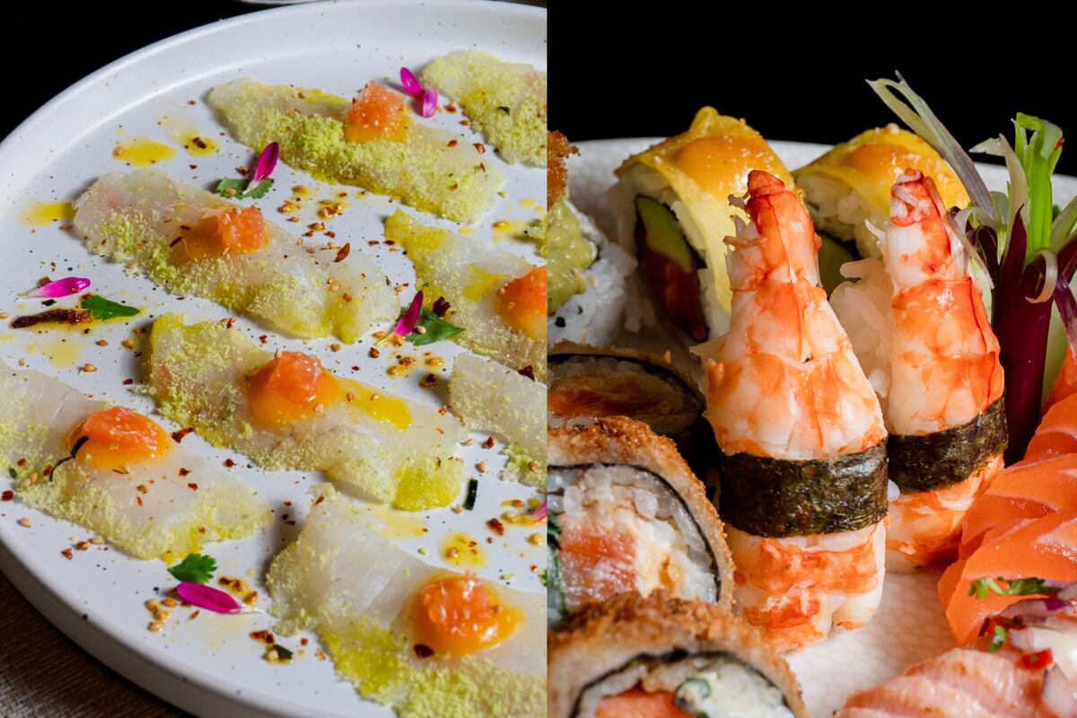 Color, textura y equilibrio: el sushi y los tiraditos de Dashi Alcorta reflejan el espíritu de la gastronomía japonesa moderna.