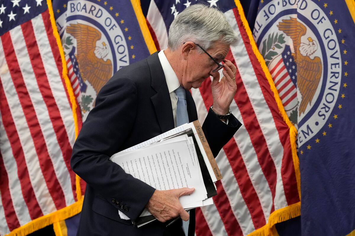 ARCHIVO - El presidente de la Reserva Federal, Jerome Powell. (AP Foto/Alex Brandon, archivo)