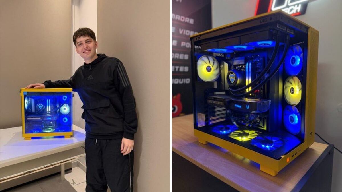 La nueva PC de Davoo Xeneize encendió las redes sociales.