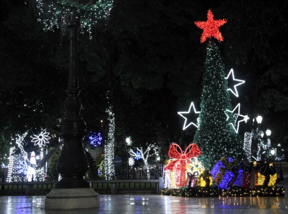 Venezuela encendió una anticipada Navidad en medio de la tensión con Estados Unidos