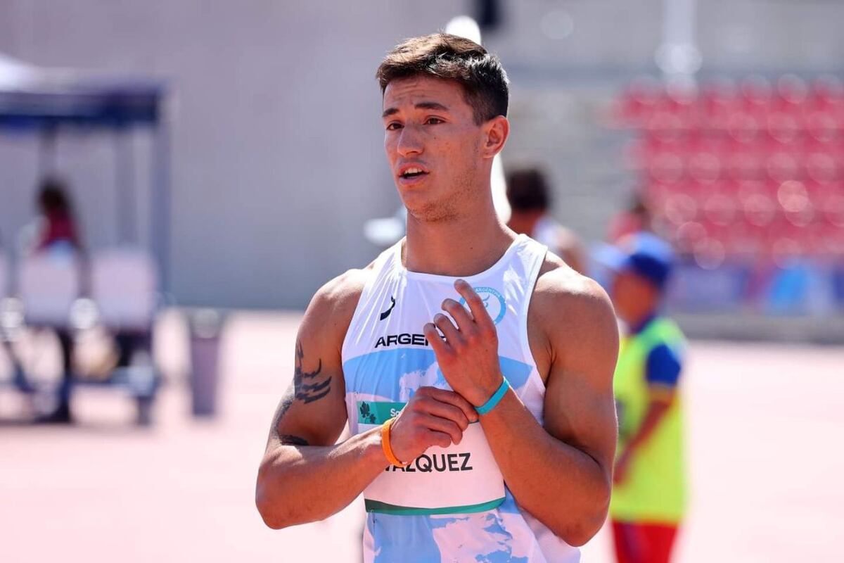 Fernando Vázquez, Campeón Mundial de Salto en Largo. (Prensa FADeC)
