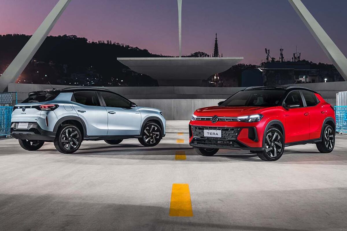 El Tera es un modelo basado en la plataforma MQB-A0, la misma de los Polo, Nivus, Virtus y T-Cross.