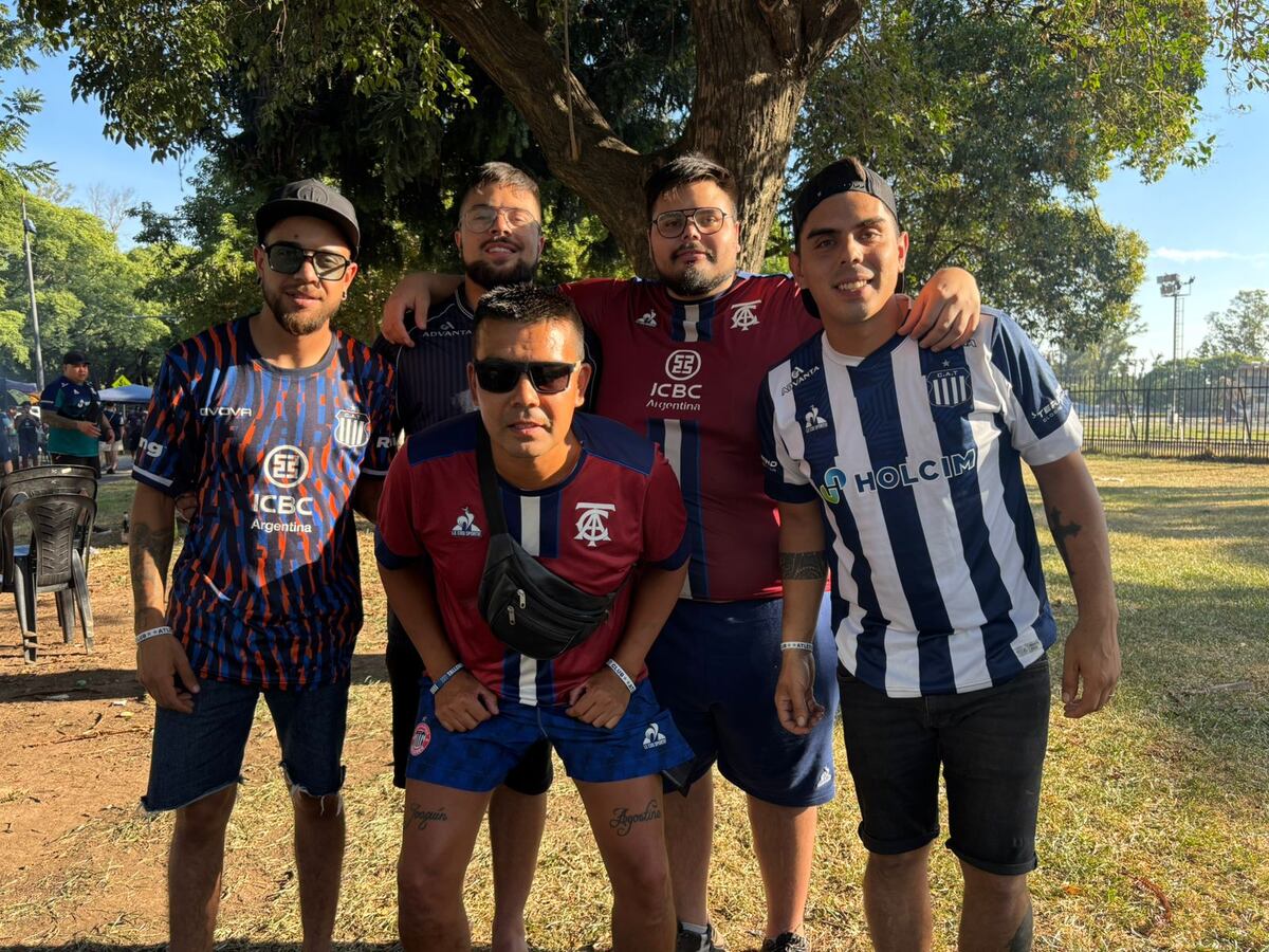 Talleres en Rosario: el tradicional Cara ‘e Cancha. (La Voz)