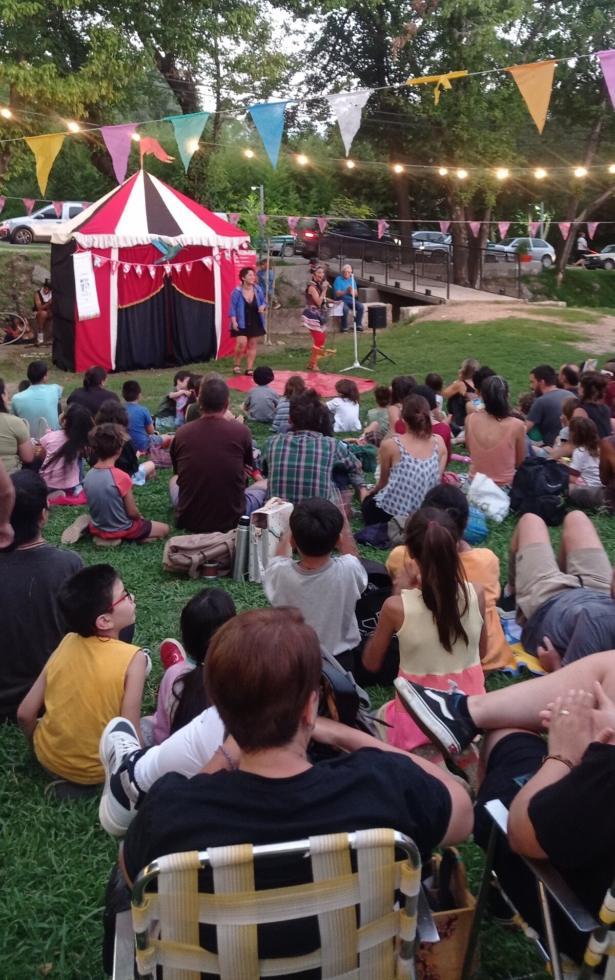 Una imagen del festival en su segunda edición, que se llevó a cabo en 2024. (Gentileza Risas del Monte).