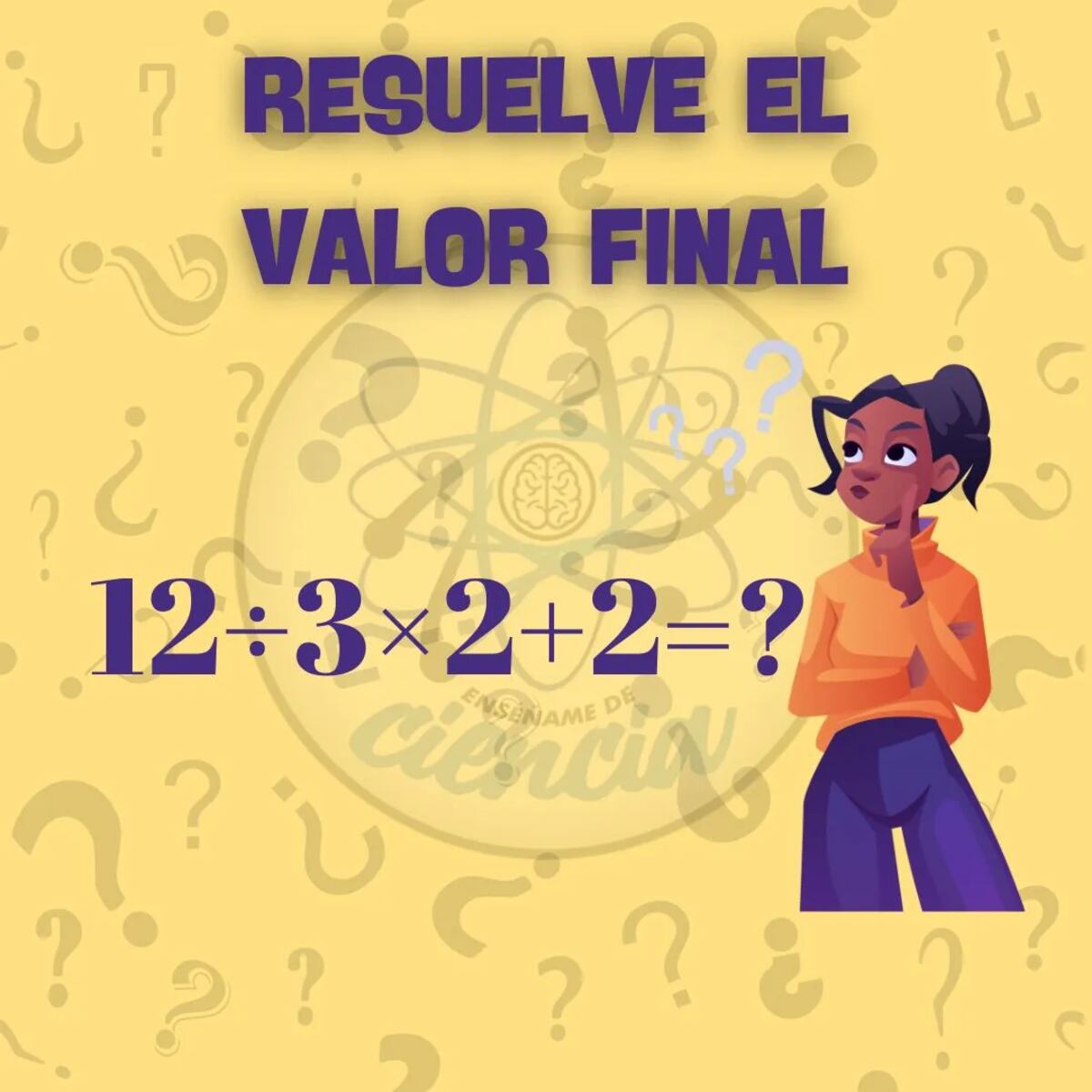 El reto visual.