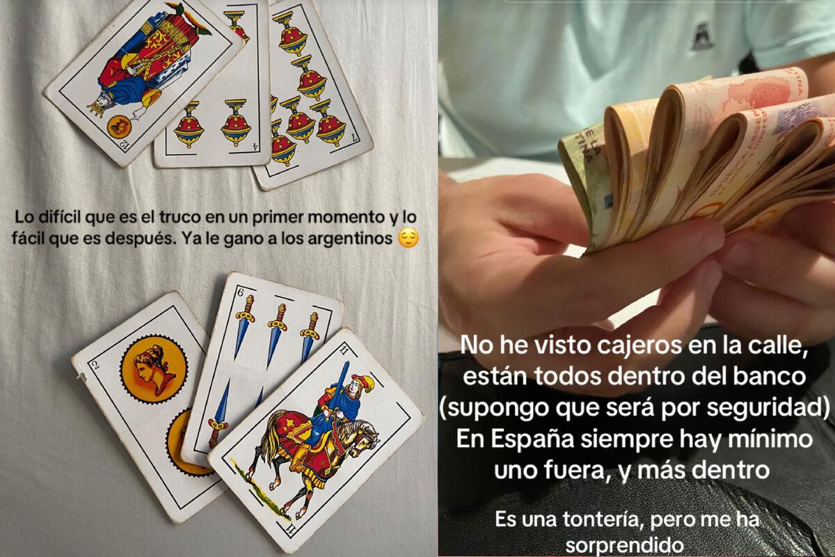 Algunos de las cosas que la sorprendieron.