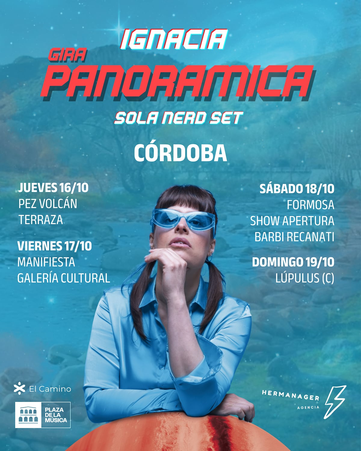 Las fechas de Ignacia en Córdoba. (Prensa Ignacia)