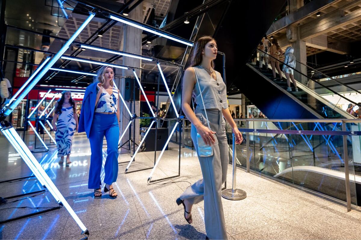 Presentación de la colección primavera verano en Nuevocentro Shopping