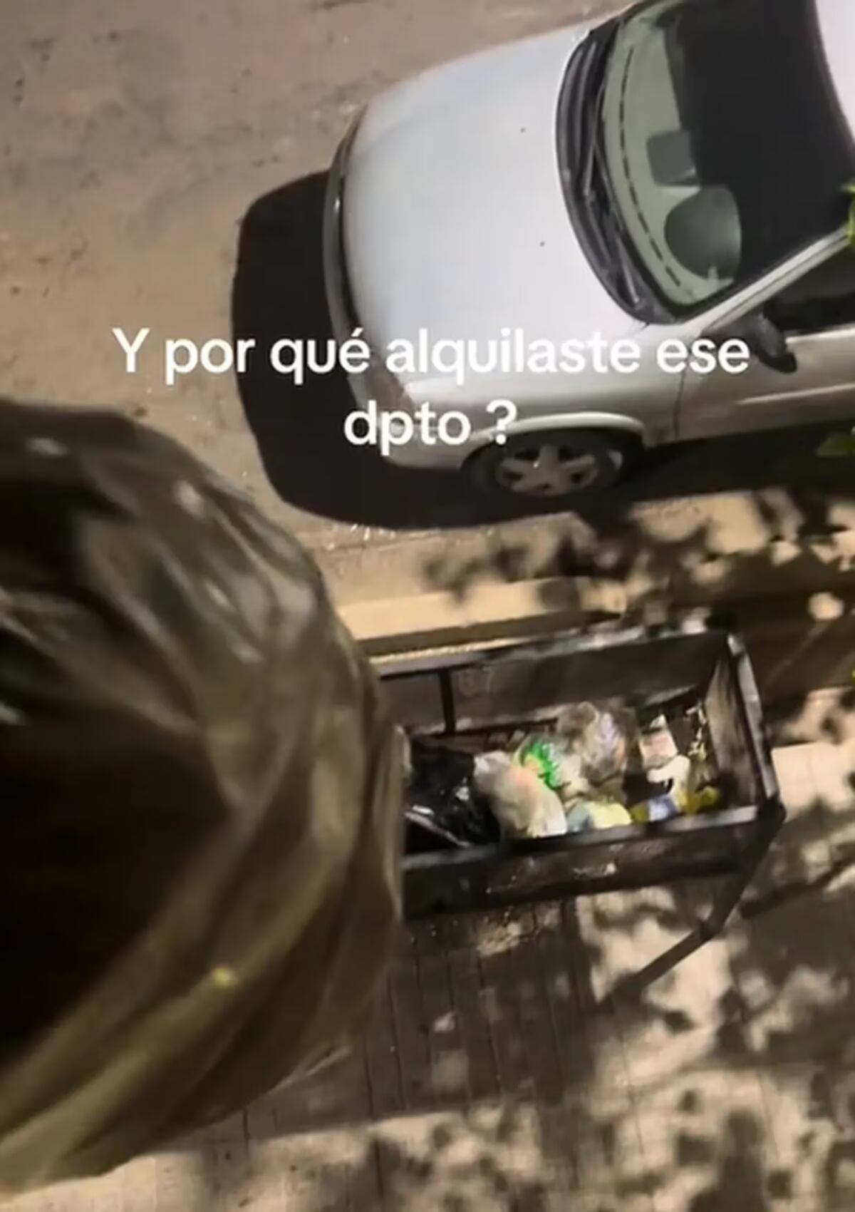 La insólita razón por la que la joven eligió el departamento. (Captura de video)