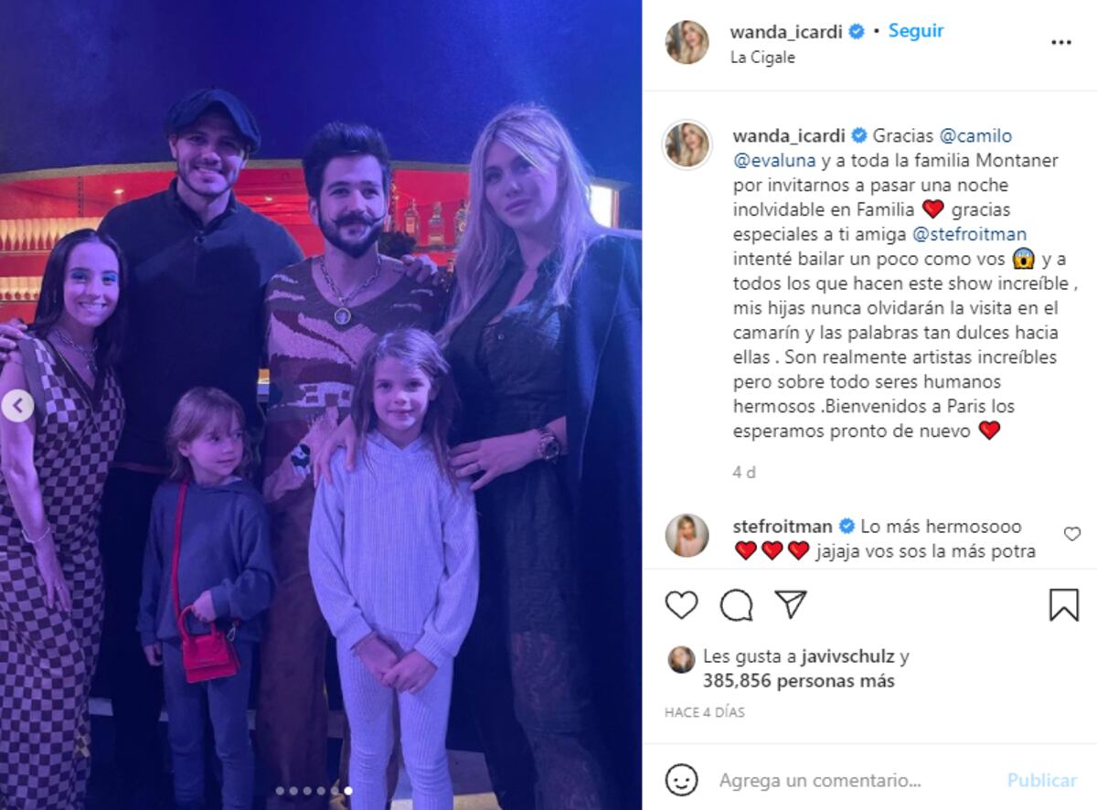 (Instagram Wanda Nara)