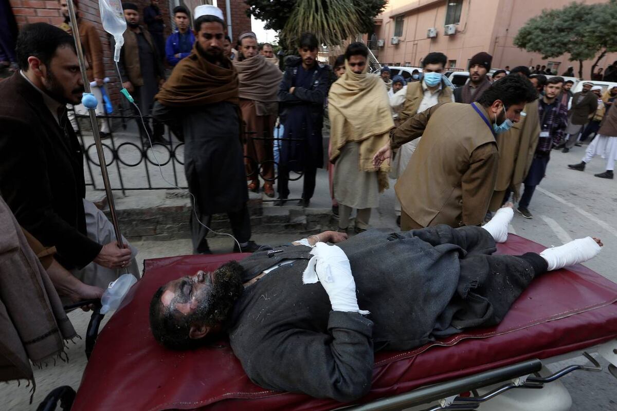 Pakistán. Al menos 150 personas resultaron heridas, la mayoría de ellas policías. (AP / Muhammad Sajjad)