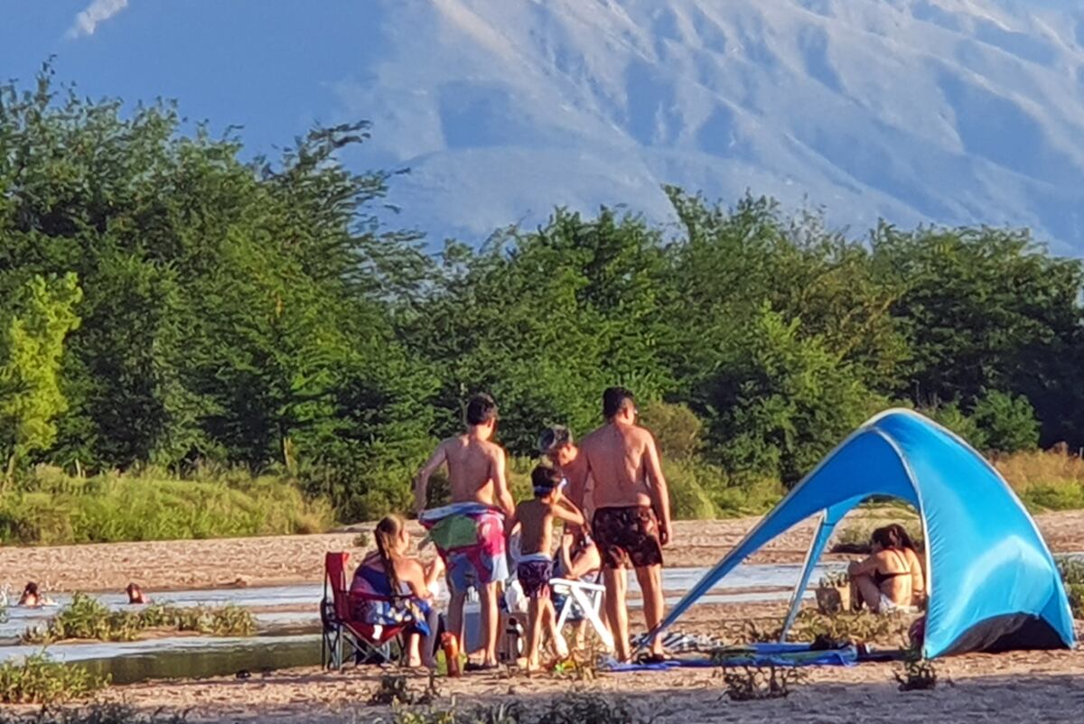 El río de los Sauces, a su paso por Nono, en Traslasierra. (Secretaría de Turismo)
