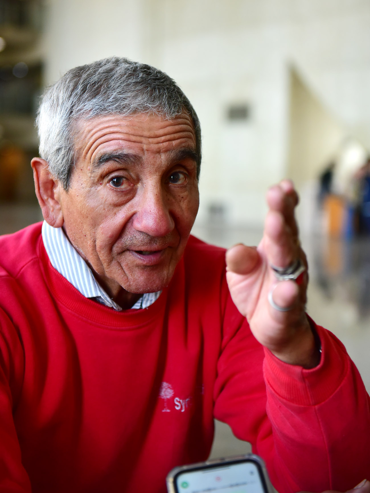 Roque Torres, el padre que encontró casualmente los restos de su hija, la joven Brenda Torres que fue asesinada en Córdoba.  (Nicolás Bravo / La Voz)