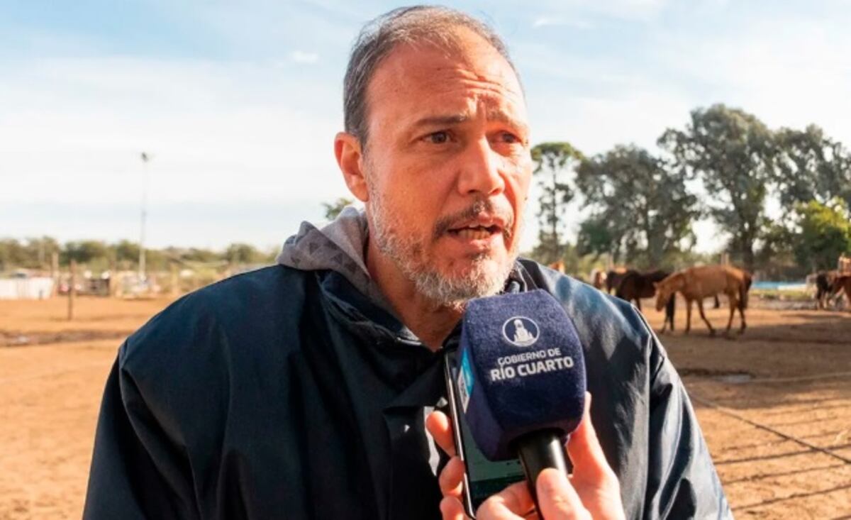 Río Cuarto. Médico veterinario Paulo Rizos (Gentileza).