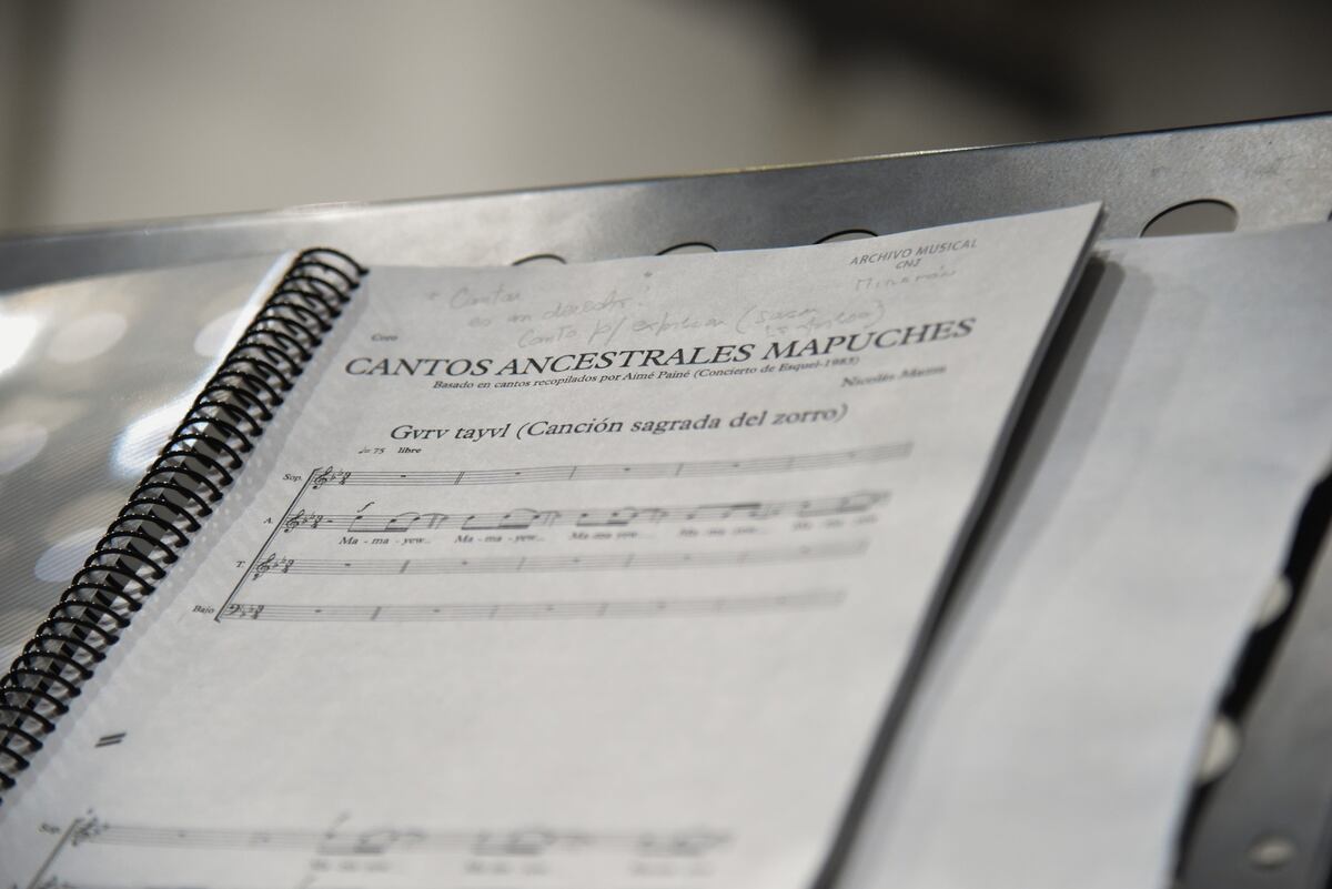 "Cantos ancestrales mapuches", la obra sinfónico coral de Nicolás Mazza que estrena este viernes en el CCK.