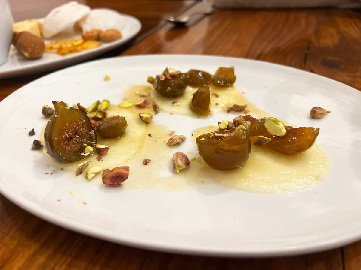 Postre en Marga.