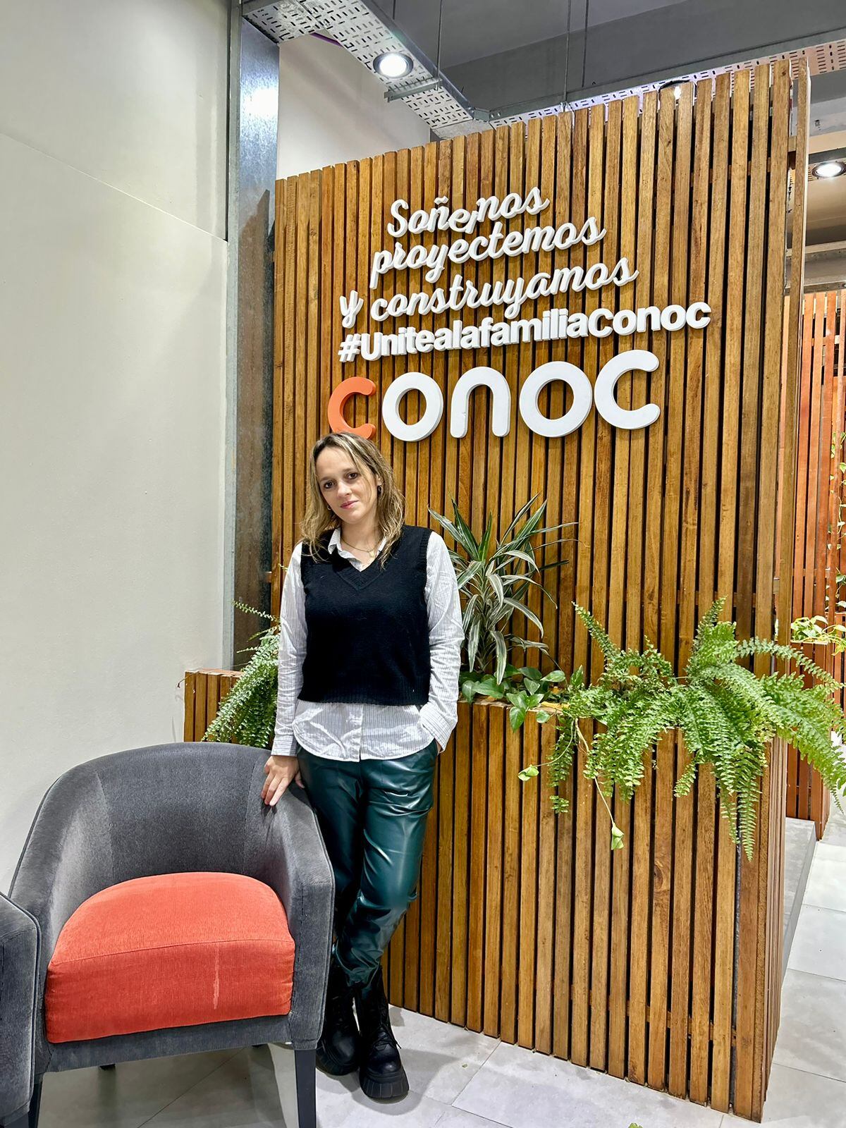 Verónica Ocaña, una de las propietarias de Conoc que actualmente está presa en Bouwer.  (Gentileza)