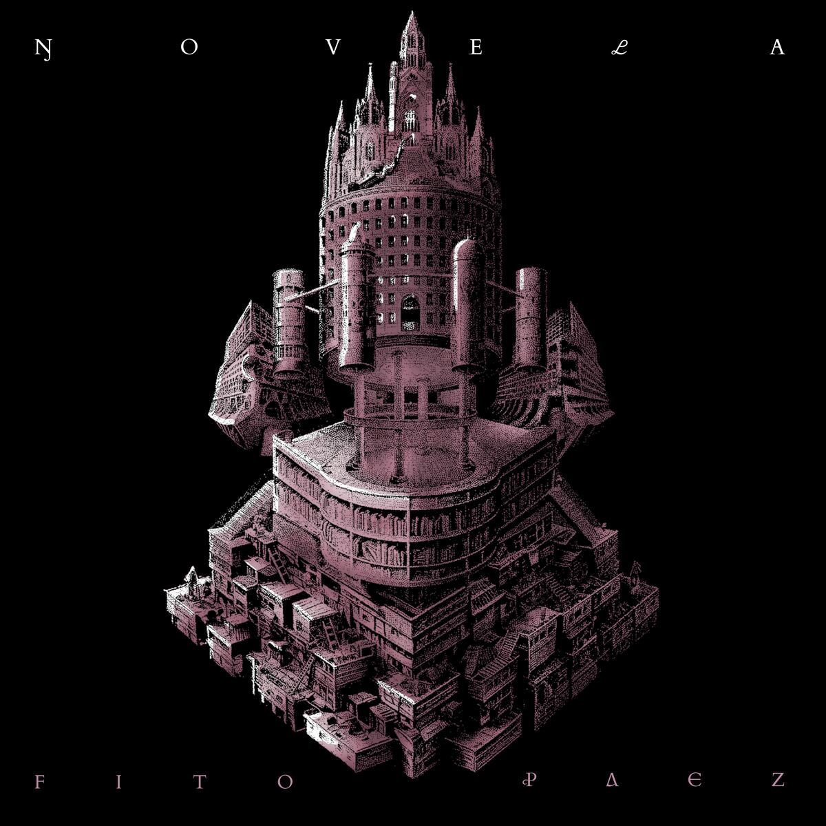 La tapa de "Novela", en su edición de CD. (Gentileza Chino Lemus)