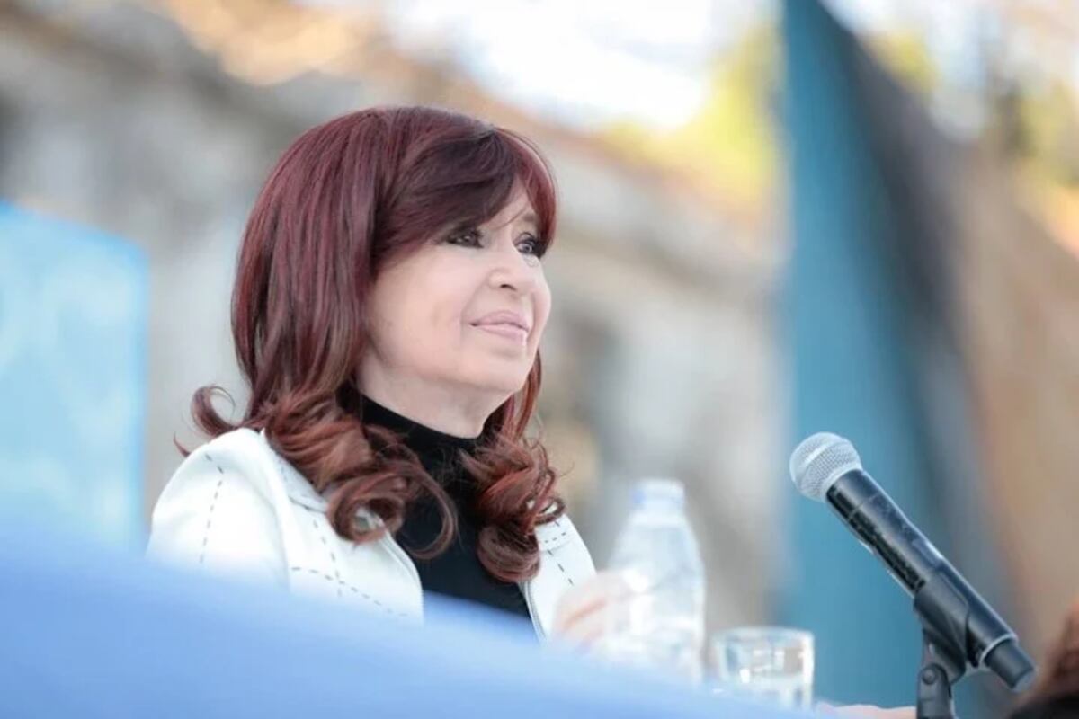 Cristina brindó un discurso en un plenario de La Cámpora.