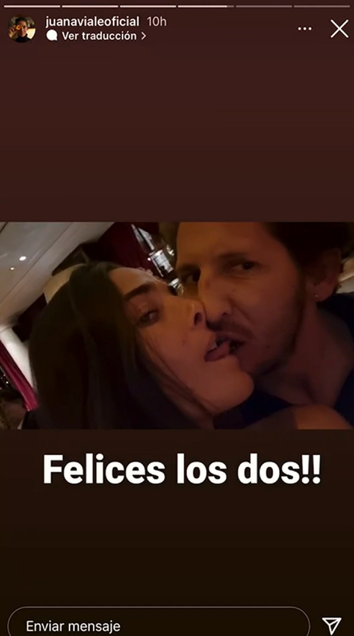 (Captura Instagram Juana Viale)