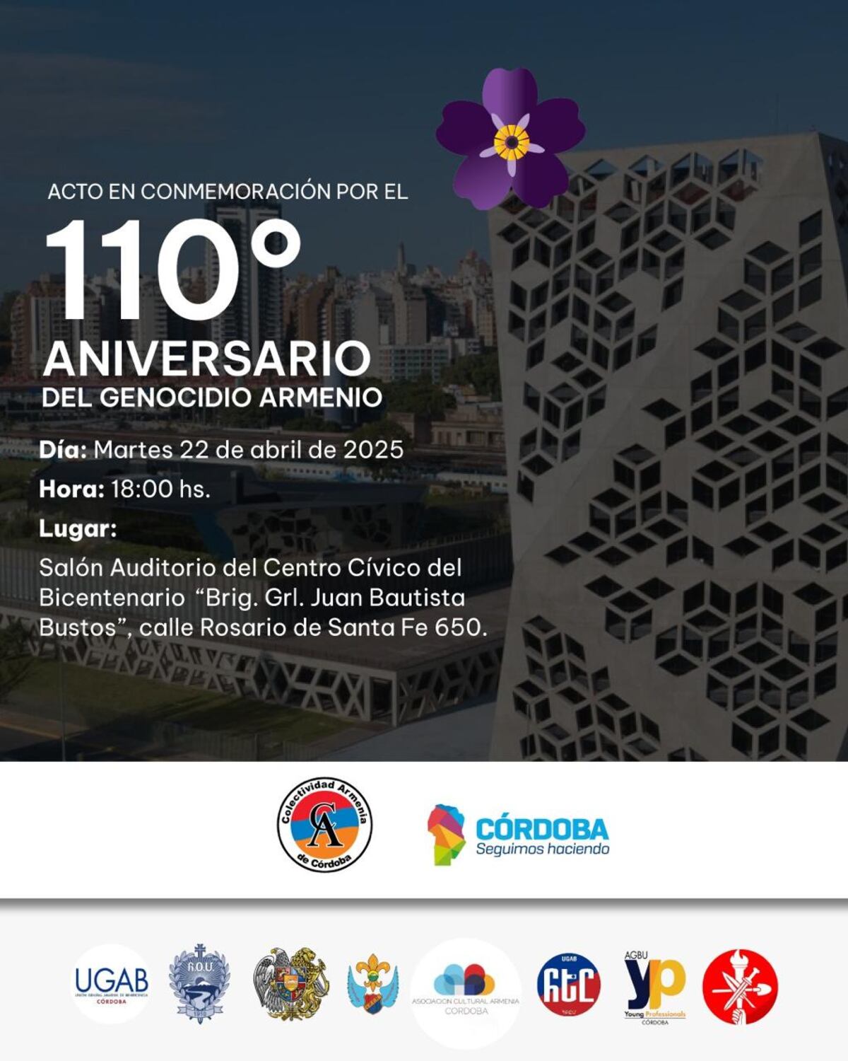Se cumplen 110 año del genocidio armenio.