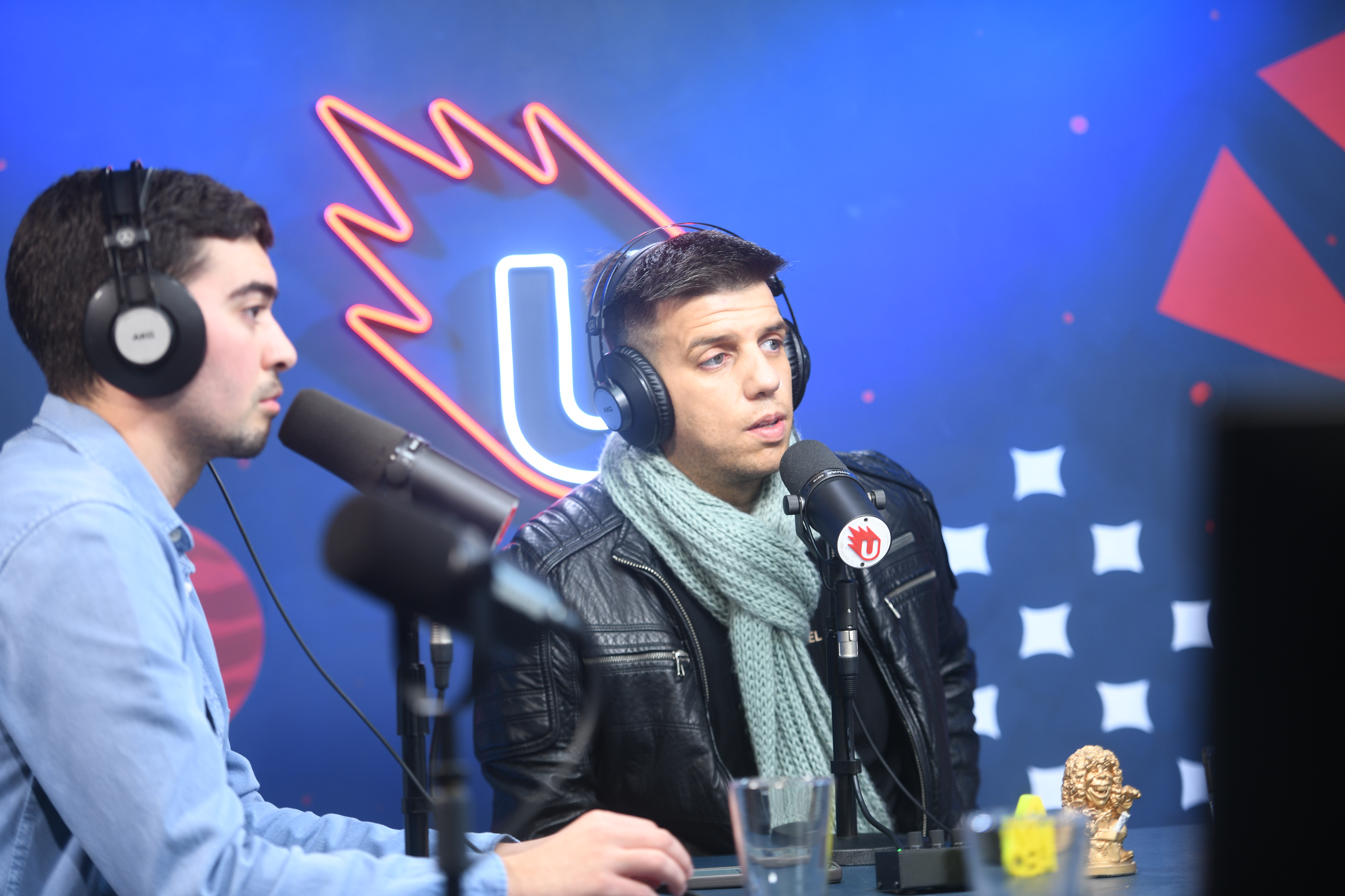 Mundo Pirata, el pódcast de Belgrano, hecho en Universo TV, donde se desarrolla el programa Hablemos de Belgrano. Conductores Exe Benegas, Juan Pablo Benegas y Santiago Nihuol. (Javier Ferreyra / La Voz)